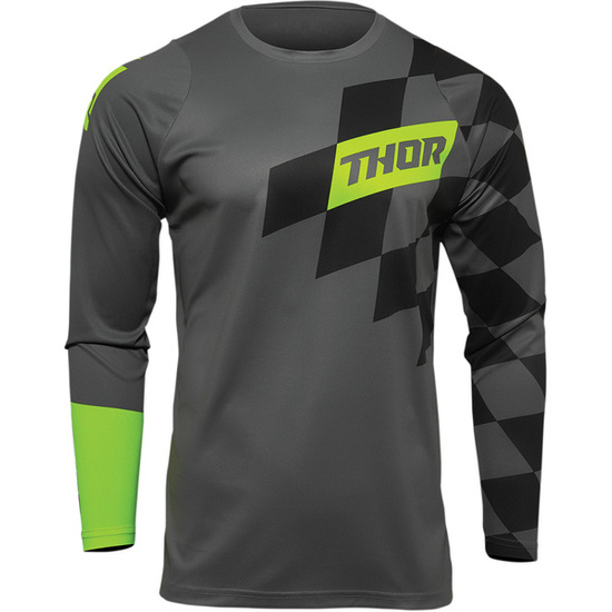 Bluza THOR SECTOR Birdrock Szaro Zielona