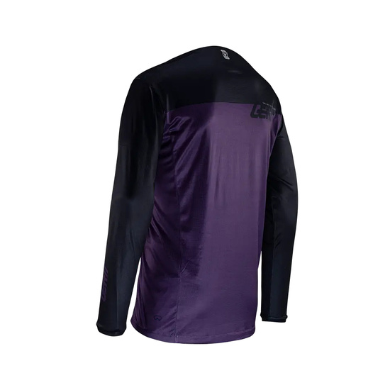LEATT KOSZULKA ROWEROWA MTB ENDURO 4.0 JERSEY VELVET KOLOR FIOLETOWY/CZARNY ROZMIAR M