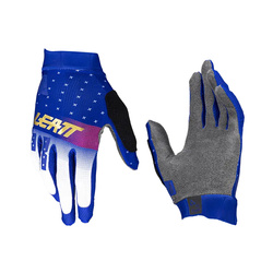 LEATT RĘKAWICE ROWEROWE (DZIECIĘCE) MTB 1.0 GRIPR JR GLOVE ULTRABLUE KOLOR NIEBIESKI/BIAŁY ROZMIAR L
