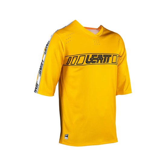 LEATT KOSZULKA ROWEROWA MTB ENDURO 3.0 JERSEY GOLD KOLOR ZŁOTY ROZMIAR L