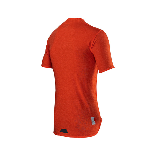 LEATT KOSZULKA ROWEROWA MTB TRAIL 1.0 X-FLOW JERSEY GLOW KOLOR CZERWONY ROZMIAR S