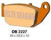 DELTA BRAKING KLOCKI HAMULCOWE KH629 HONDA CBR 125 '11-, CB 125 R / 300 R 18-, CRF 250 L 13-17, SUZUKI GSX-R / S 18-, TYŁ - ZASTĘPUJE DB2227MX-N ORAZ DB2227QD-N - WYCOFANE Z OFERTY