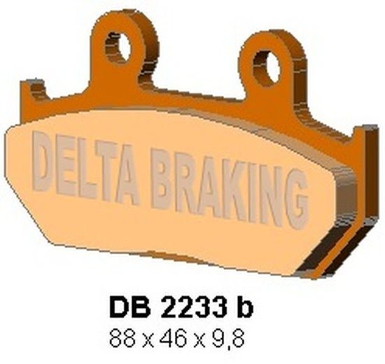 DELTA BRAKING KLOCKI HAMULCOWE KH642 CAN AM MAVERIC 1000 LEWY - ZASTĘPUJĄ DB2233MX-D ORAZ DB2233QD-D