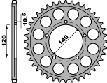 PBR ZĘBATKA TYLNA 4409 43 C45 SUZUKI GSXR 1000 (01-09), GSF1250, GSXR1300 (08-18) (JTR1800.43) (ŁAŃC. 530)