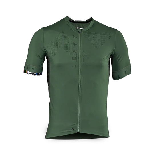 LEATT KOSZULKA ROWEROWA MTB ENDURANCE 5.0 JERSEY SPINACH KOLOR ZIELONY ROZMIAR XL