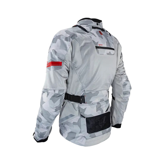 LEATT KURTKA ADV (ADVENTURE) FLOWTOUR 7.5 STEEL KOLOR BIAŁY/SZARY ROZMIAR 3XL