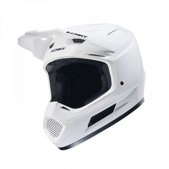 KENNY RACING KASK CROSS/ENDURO MODEL PERFORMANCE ERT SOLID WHITE KOLOR BIAŁY/CZARNY ROZMIAR XL ( 61 - 62 CM )