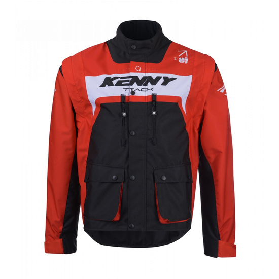 KENNY RACING KURTKA ADVENTURE/ENDURO MODEL TRACK RED KOLOR CZARNY/CZERWONY/BIAŁY ROZMIAR XL