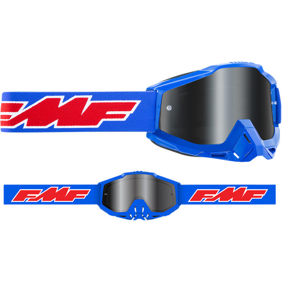 Gogle FMF PowerBomb Rocket Niebieskie SAND szyba lustrzana