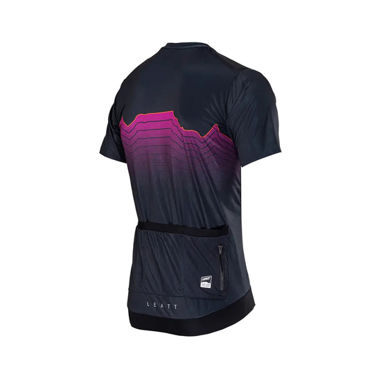 LEATT KOSZULKA ROWEROWA MTB TRAIL 3.0 JERSEY BLACK KOLOR CZARNY ROZMIAR XL