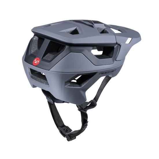 KENNY RACING KASK ROWEROWY MTB MODEL ROCKET GREY KOLOR SZARY/CZARNY ROZMIAR L ( 59 - 60 CM )