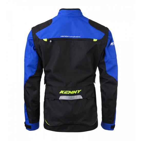 KENNY RACING KURTKA ADVENTURE/ENDURO MODEL TITANIUM NAVY/NEON YELLOW KOLOR NIEBIESKI/CZARNY ROZMIAR M