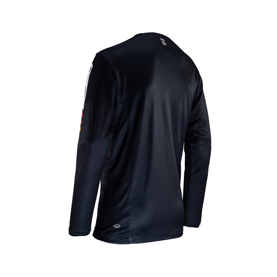 LEATT KOSZULKA ROWEROWA MTB ENDURO 4.0 JERSEY BLACK KOLOR CZARNY ROZMIAR L