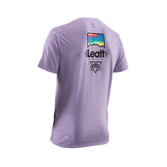 LEATT KOSZULKA ROWEROWA MTB GRAVITY 1.0 JERSEY LAVENDER KOLOR FIOLETOWY ROZMIAR XL