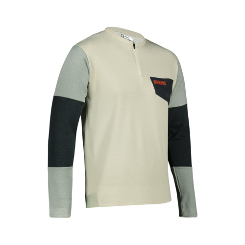 LEATT KOSZULKA ROWEROWA MTB TRAIL 4.0 JERSEY DESERT KOLOR PIASKOWY/CZARNY ROZMIAR L