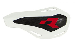 RACETECH (RTECH) OSŁONY RĄK (HANDBARY) HP1 KOLOR BIAŁY (Z MOCOWANIAMI Z OSŁONAMI POMP SPRZĘGŁA I HAMULCA BRAKTEC)