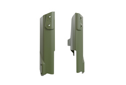 RACETECH (RTECH) 2024/12 OSŁONY TELESKOPÓW / AMORTYZATORÓW HONDA XL 750 TRANSALP '23-'25 KOLOR CIEMNY ZIELONY