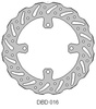 DELTA BRAKING TARCZA HAMULCOWA PRZÓD KAWASAKI KX 125 '06-08, KX 250 '06-'08, KXF 250 '09-'14 , KX 450 '06-18, 21, KLX 450 '07-21, KXF 450 '09-'14, WAVE (250X109,5X4MM) (4X9,5MM) (NG1762,NG1031)