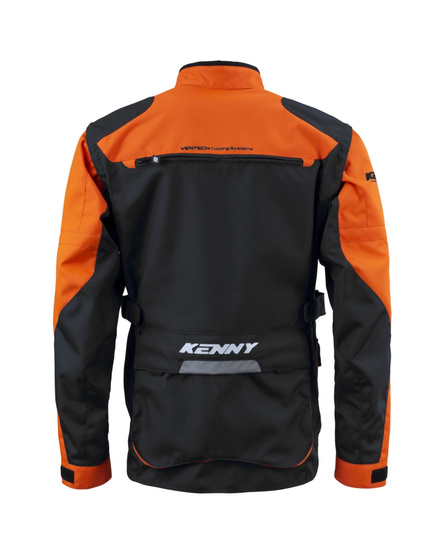 KENNY RACING KURTKA ADVENTURE/ENDURO MODEL TITANIUM ORANGE/BLACK KOLOR CZARNY/POMARAŃCZOWY ROZMIAR L