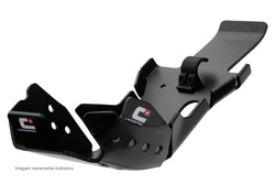 CROSSPRO OSŁONA SILNIKA I ŁĄCZNIKA WAHACZA (PRO-LINK) Z TWORZYWA DTC ENDURO PASUJE DO: KTM SX 250 '20-'22, XC 250/300 '20-'22, HUSQVARNA TE 250/300 '20-'23 ,TC 250 '20-'22, GAS GAS EC/EX 250/300 '21-'22, MC 250 '21-'22 CZARNY