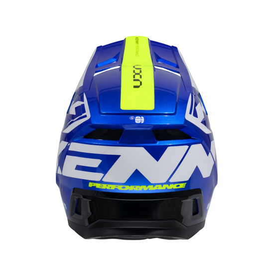 KENNY RACING KASK CROSS/ENDURO MODEL PERFORMANCE ERT GRAPHIC CANDY BLUE KOLOR NIEBIESKI/BIAŁY/CZARNY ROZMIAR L ( 59 - 60 CM )