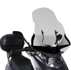 KAPPA SZYBA KYMCO DINK 50-125-200 I (06-16) 67 X 58 CM PRZEZROCZYSTA - POTRZEBNE MOCOWANIE D292KITK - DROBNE RYSY SZYBY I ODCIENIE NA CZARNEJ POWIERZCHNI OD ŚRODKA