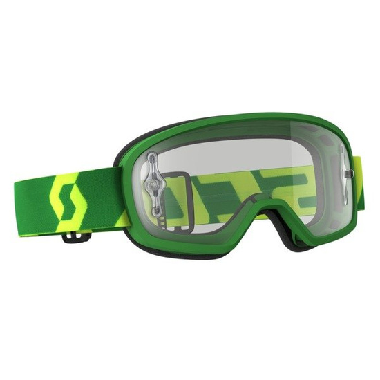 Gogle Dziecięce SCOTT BUZZ MX PRO Zielono/Żółte