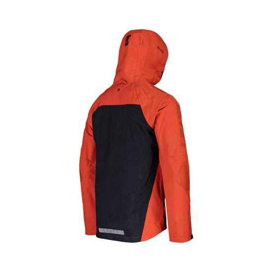 LEATT KURTKA ROWEROWA MTB HYDRADRI 5.0 JACKET GLOW KOLOR CZERWONY/CZARNY ROZMIAR L