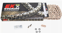 EK ŁAŃCUCH NAPĘDOWY ZVX3 ULTRA SPORT NX-RING 525ZVX3 120 OGNIW KOLOR ZŁOTY (DO 1300CCM) (45,8KN) (MADE IN JAPAN) (ZAKUWKA)