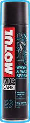 MOTUL E9 WASH WAX SPRAY 400ML (CZYSZCZENIE I OCHRONA LAKIERU)