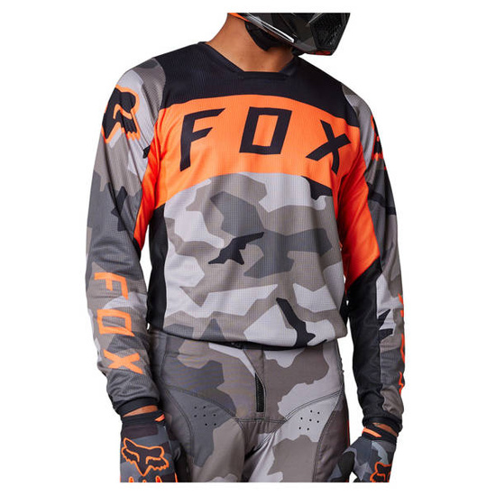 Komplet FOX 180 Bnkr pomarańczowy - bluza i spodnie