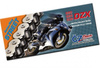 CZ ŁAŃCUCH NAPĘDOWY 525 DZX (114 OGNIW) ACTIVE RING (X-RING) CHROM DO 1000 CCM (40,0 KN) + ZAKUWKA DRĄŻONA