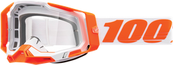 Gogle 100% Racecraft 2 Orange Szyba Przezroczysta