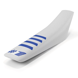 Pokrowiec na siedzenie ONEGRIPPER ribbed wht/blue