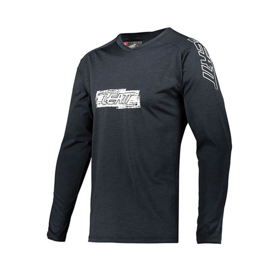 LEATT KOSZULKA ROWEROWA MTB 2.0 LONG JERSEY BLACK KOLOR CZARNY ROZMIAR XS