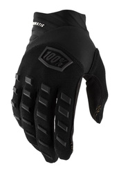 100 PROCENT RĘKAWICE CROSS/ENDURO AIRMATIC BLACK/CHARCOAL KOLOR CZARNY ROZMIAR M
