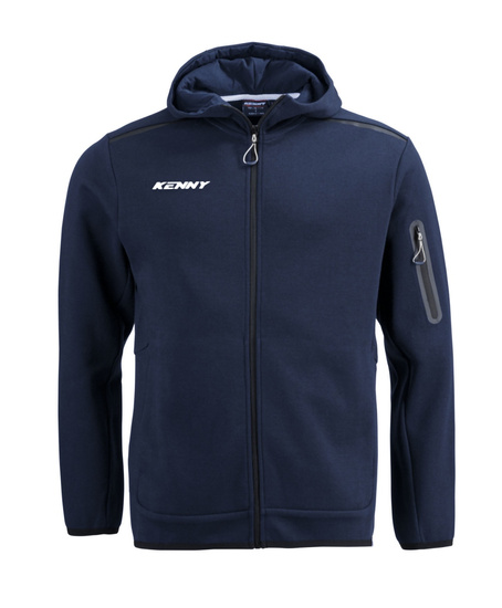 KENNY RACING BLUZA Z KAPTUREM MODEL CORE NAVY KOLOR NIEBIESKI ROZMIAR L