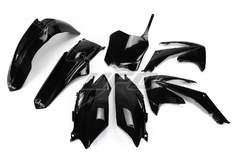 UFO KOMPLET PLASTIKÓW HONDA CRF 250R '11-'13, CRF 450R '11-'12 KOLOR CZARNY (HO115E001)