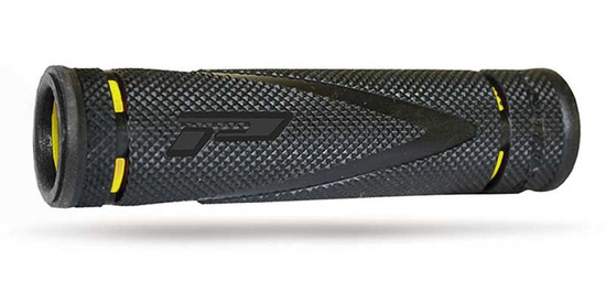 PROGRIP MANETKI PG838 ATV (22+22MM, DŁ.125MM) KOLOR CZARNY/ŻÓŁTY (DWUSKŁADNIKOWE) (838-SA-202;838-202 SA)