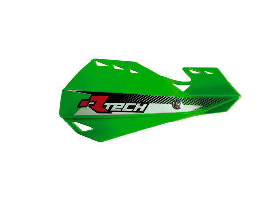 RACETECH (RTECH) OSŁONY RĄK (HANDBARY) DUAL EVO KOLOR ZIELONY (Z MOCOWANIAMI DO KIEROWNICY)