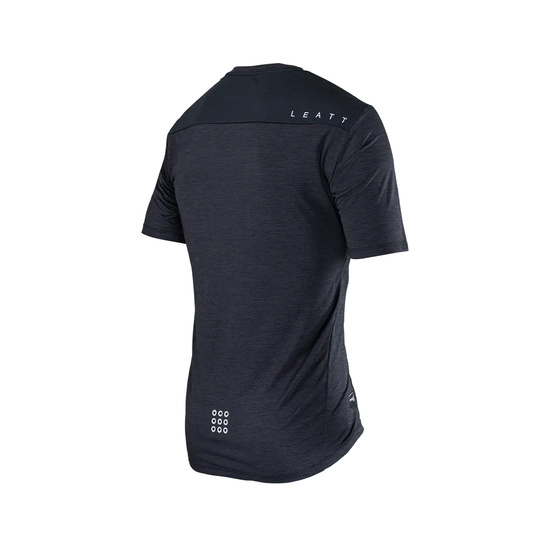 LEATT KOSZULKA ROWEROWA MTB TRAIL 1.0 JERSEY BLACK KOLOR CZARNY ROZMIAR XL
