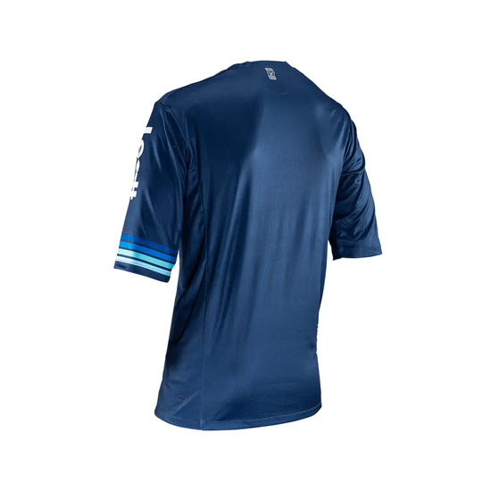 LEATT KOSZULKA ROWEROWA MTB ENDURO 3.0 JERSEY DENIM KOLOR GRANATOWY ROZMIAR XXL