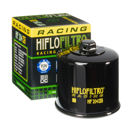 HIFLO FILTR OLEJU HF 204 RACING HONDA/ KAWASAKI/ YAMAHA NAKRĘTKA 17MM (50)