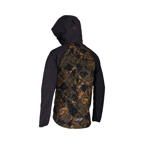 LEATT KURTKA ROWEROWA MTB HYDRADRI 4.0 JACKET TIMBER KOLOR CZARNY/BRĄZOWY ROZMIAR M