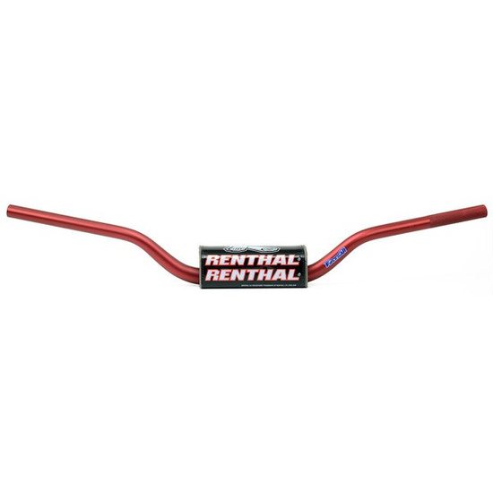 Kierownica RENTHAL FATBAR RC HONDA CR/CRF 04-13KAWASAKI KX/KXF 06-13z Gąbką Czerwona