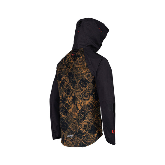 LEATT KURTKA ROWEROWA MTB HYDRADRI 4.0 JACKET TIMBER KOLOR CZARNY/BRĄZOWY ROZMIAR M