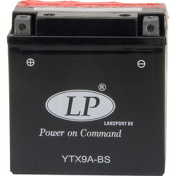 LANDPORT AKUMULATOR YTX9A-BS (MA LTX9A-BS) 12V 9AH 137X76X139 BEZOBSŁUGOWY - ELEKTROLIT OSOBNO ( DO MZ ETZ 125/150/250/251 - PATRZ UWAGI ) (6) UE2019/1148