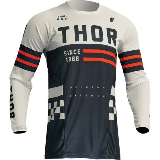 Bluza THOR PULSE Combat biało niebieska