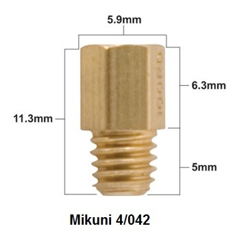 PROX DYSZA GŁÓWNA MIKUNI TYP 4/042 ŚREDNICA #130 ( 1 SZT. )