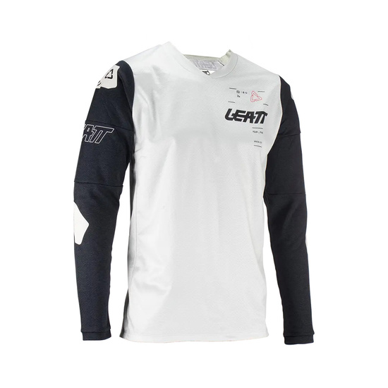 LEATT KOSZULKA MOTO 4.5 WINDBLOCK FORGE KOLOR BIAŁY/CZARNY ROZMIAR XL